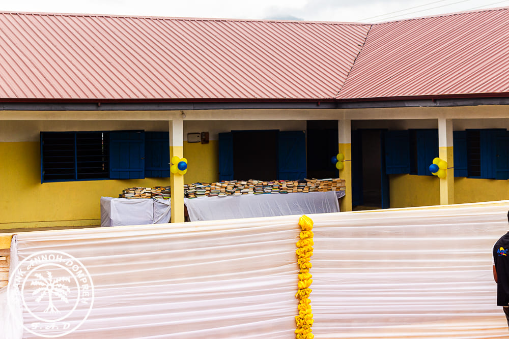 Commissioned classroom block - annoh-dompreh