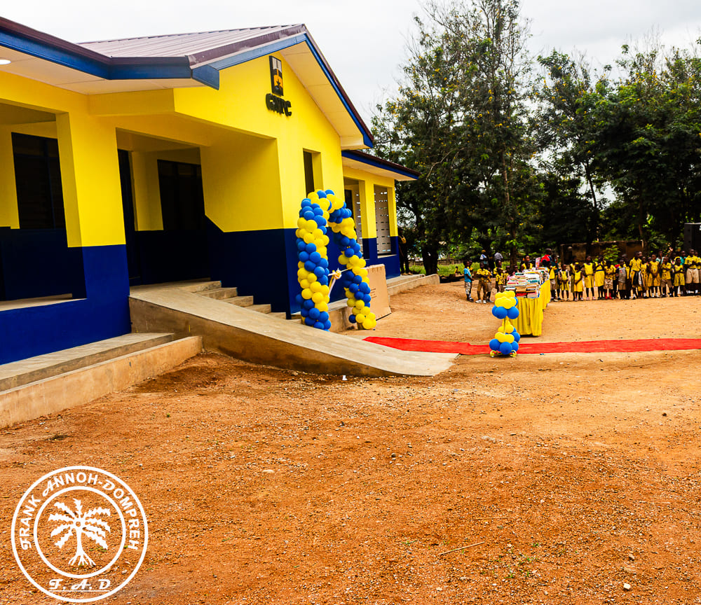 Part of commissioned classroom block by annoh-dompreh